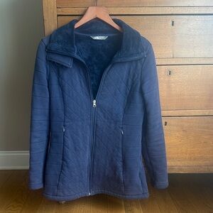 The North Face Women's Navy Quilted Jacket